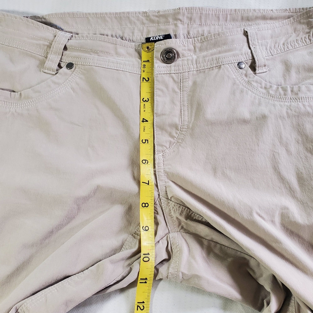 Kuhl beige cargo shorts, Size 12 - Picture 3 of 7